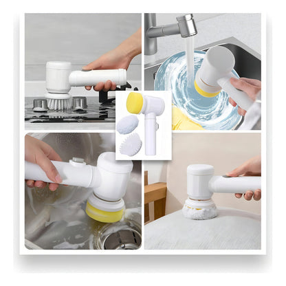 Cepillo De Limpieza Eléctrico 5 En 1 Para Cocina Y Multiuso Arcashopping Cepillo Limpiador