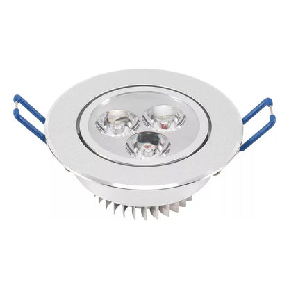 Ampolleta Led Embutido Foco 3w Led Ampolleta Luz Blanca Led Arcashopping Foco Led Embutido Luminaria Led 3w Focos Embutidos Led