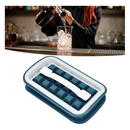 Molde Para Hielo Hielera Botella Fabrica Cubo Cubetera Hielo