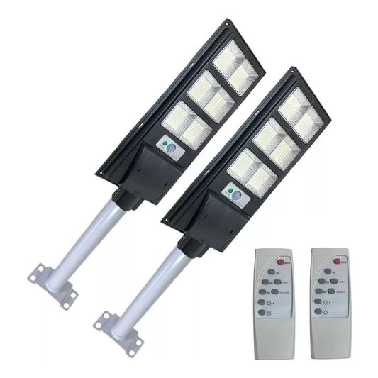 Pack X2 Foco Solar 120w Foco Solar Exterior Luz Solar Poste