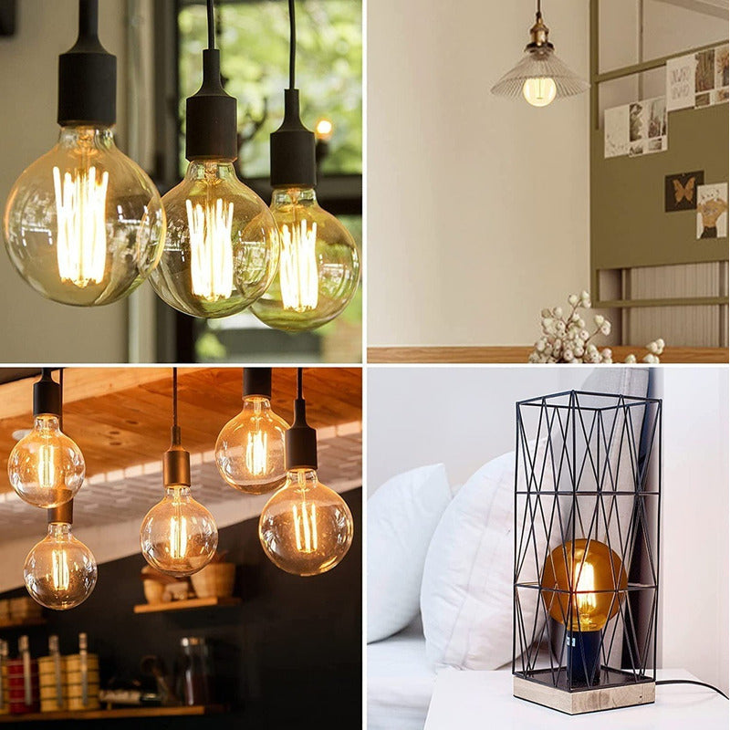 Ampolleta G125 Led Bombilla Incandescente Retro 6w 2700k