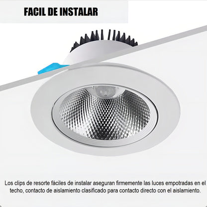 Pack X4 Lamparas Led Techo Foco 16w Lampara Dormitorio Blanco Frio Lampara De Techo Redonda Led Embutida Luz Fria Arcashopping Focos Led Embutidos Luz Fria Luces Led Foco Led 16w