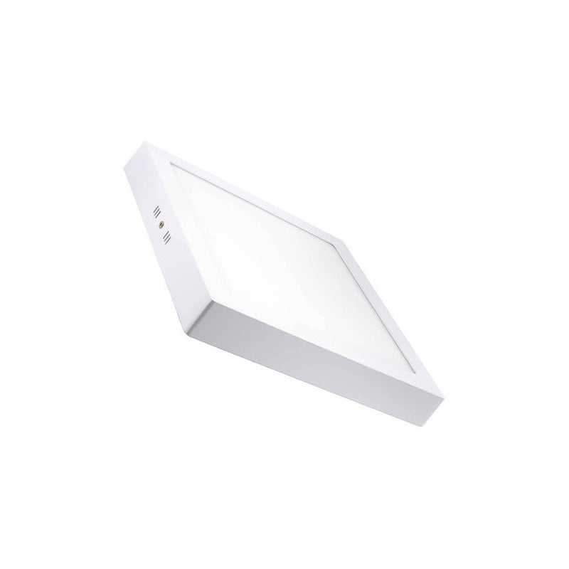 Foco Led Panel Plafon Sobrepuesto Cuadrado 18w Luz Fria