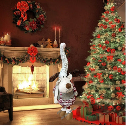 Muñecos De Navidad Muñecos Navideños Patas Largas Reno