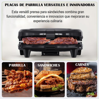 Tostadora Panini Tostadoras Electricas Sanguchera Grill Sánd