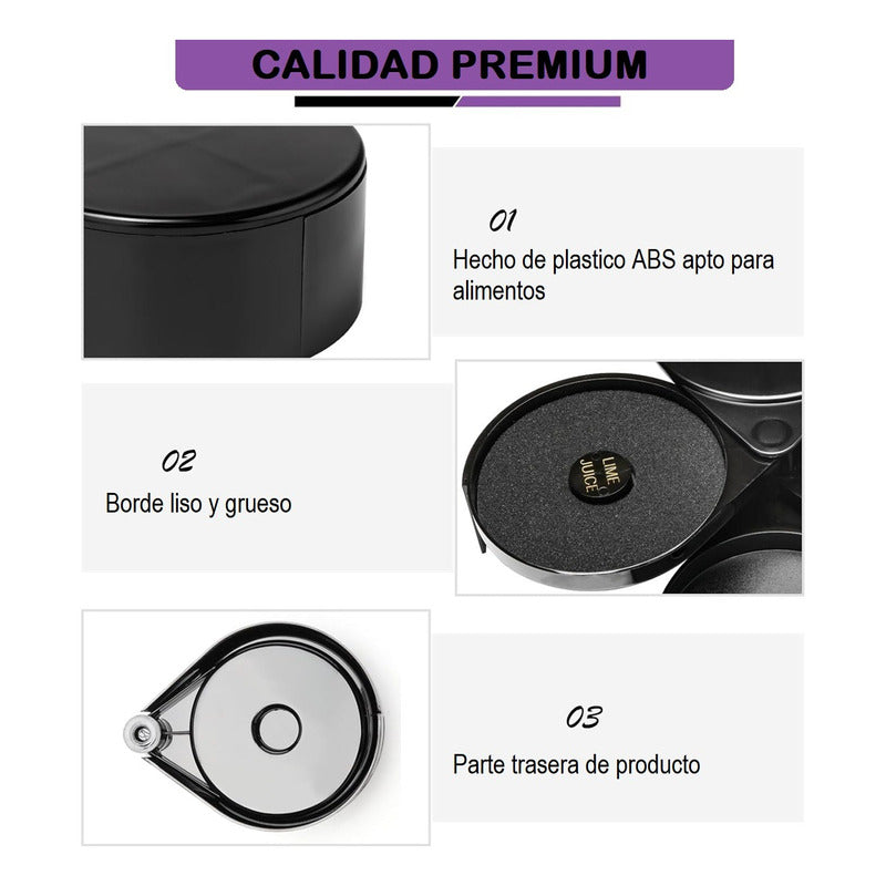 Escarchador De Vasos Orillador Copas Set Bartender 3 Bandeja