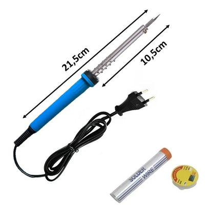 Kit Cautin Electrico Punta Cautin Soldador 60w Tipo Lapiz
