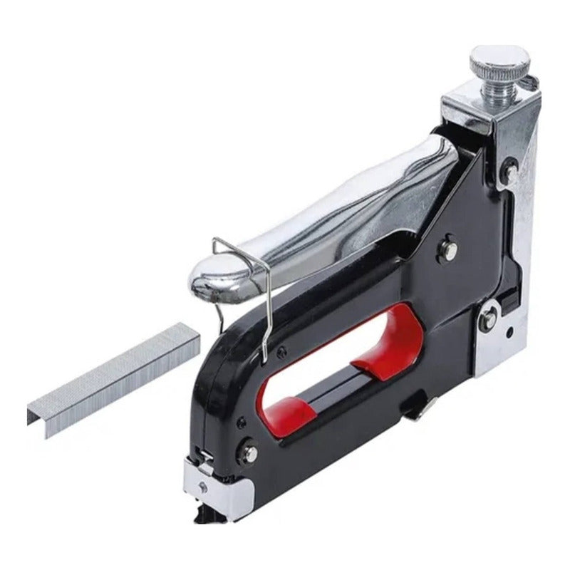 Grapadora Manual Para Tapicería Corchetera Carpintería Grapa
