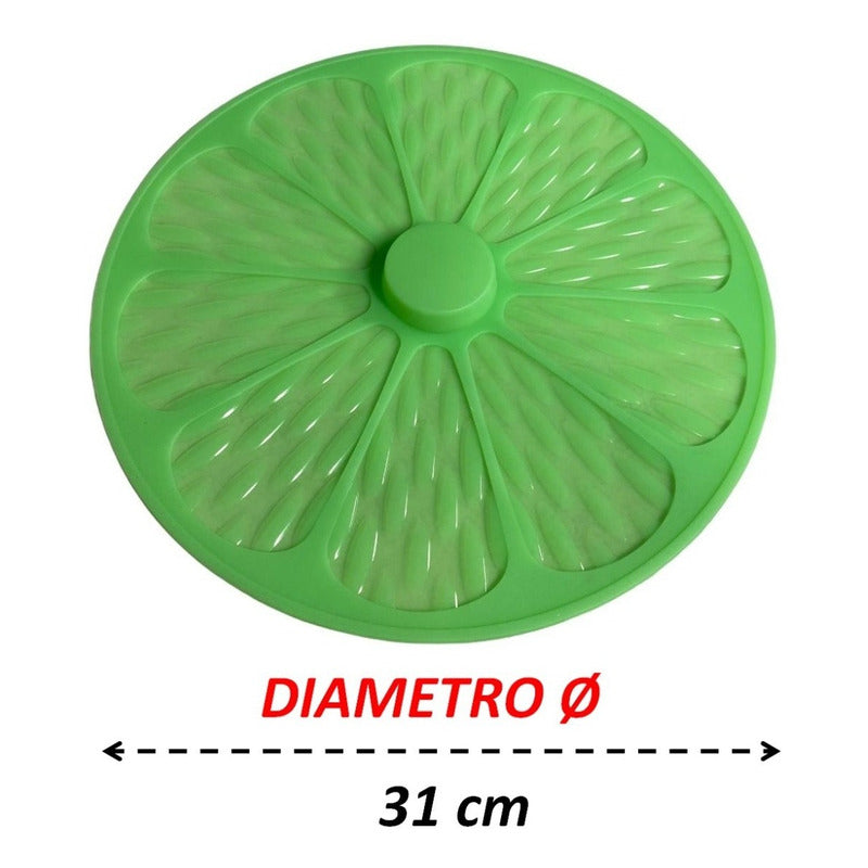 Tapa Silicona Reutilizable Para Ollas Ensaladera Bowl 31 Cm