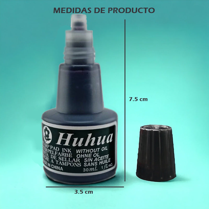 Pack X2 Tinta Timbres Manuales Tinta Para Sello Tinta Tampón