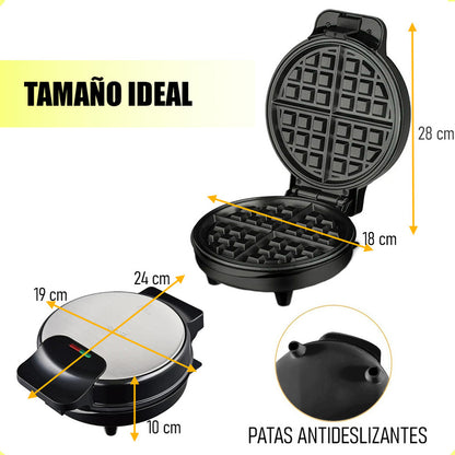 Maquina De Waffles Maquina Para Hacer Waffles Maquina Gofres Arcashopping Maquina Waflera Waffles Mini Waflera Wuaflera Electrica