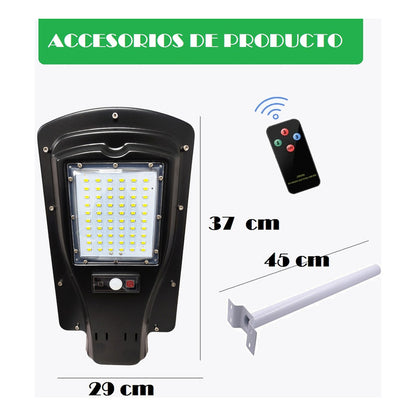 Foco Solar 30w Foco Solar Exterior Led Sensor De Movimiento