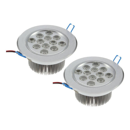 Pack X2 Focos Led Interior Embutido Foco Embutido Led 12w