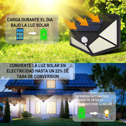 Pack X2 Reflector Solar Exterior Pack X2 Focos Solares 7w Arcashopping Pack X4 Foco Solar Led Con Sensor De Movimiento Montable Pack X2 Foco Solar Focos Solares Exteriores Luz Solar Panel