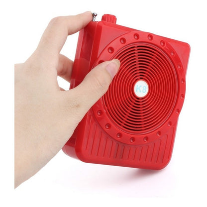 Megafono Amplificador Multi-funcion  Mp3 Usb Auricular Radio