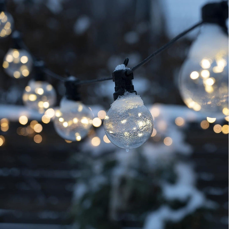 Luces Terraza Luces Guirnalda Luces Exterior Luz Led Navidad