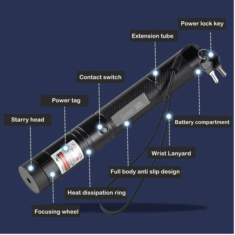 Laser Potente Láser Potente Puntero Laser Astronomico Verde