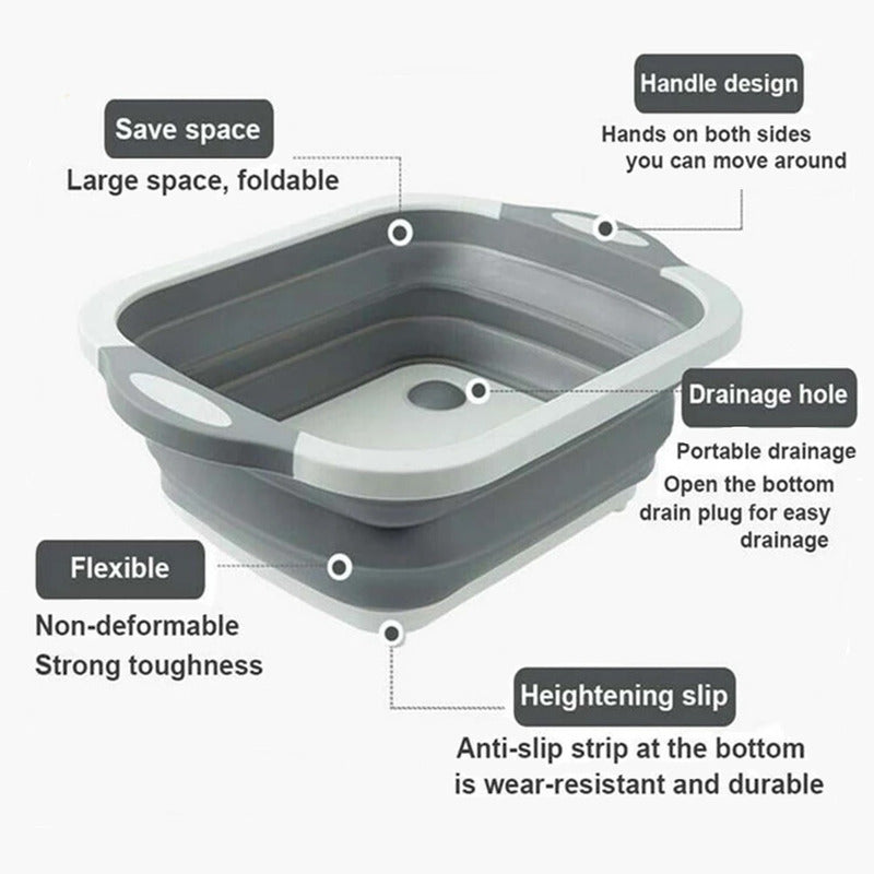 Tabla De Picar Plastica Tabla Para Cortar Multiusos Cocina
