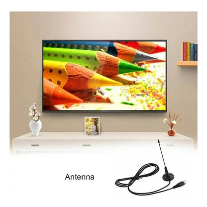Pack X2 Mini Antena Digital Tv Antenas 10db Receptor Señal