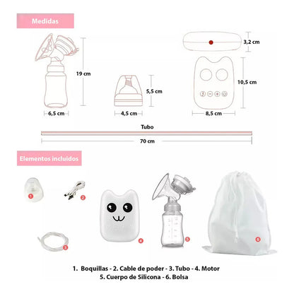 Extractor Leche Para Bebe Extractor De Leche Materna Electrico Arcashopping Extractor De Leche Materna Portatil Usb Saca Leche Inhalambrico Saca Leche Mamadera