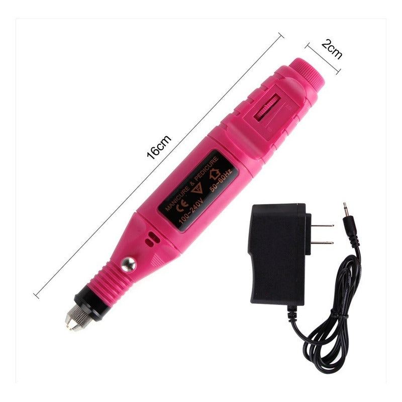 Torno Uñas Manicure 3000 Rpm Set Manicure Y Pedicure Pulidor