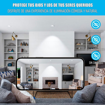 Ampolleta Led 7w Ampolletas Led Gu10 Bombilla Led 7w Base Gu10 Arcashopping Foco Led Gu10 Ampolleta Luz Blanca 7w Ampolletas Led Gu10 Luz Fria