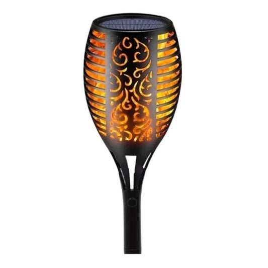 Estaca Solar Led Faroles Exterior Jardin Antorcha Estaca