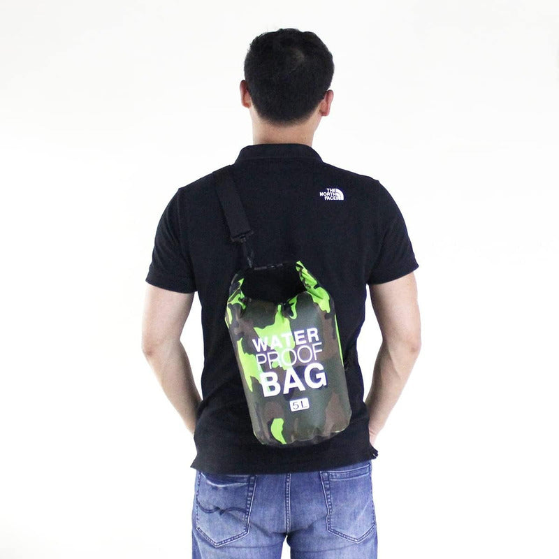 Bolso Seco Impermeable Mochila Camping 5 Litros Waterproof