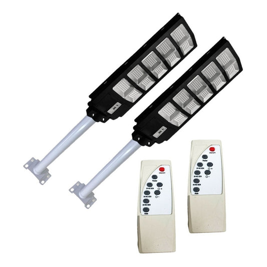 Pack X2 Focos Solares Exterior Foco Solar 500w + Soporte