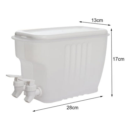 Jarra Dispensadora Doble Grifo Jarras Jugo Agua 3,5l Bebidas