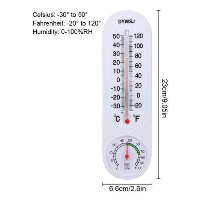 Termometro Higrometro Analogico Medidor Temperatura Humedad