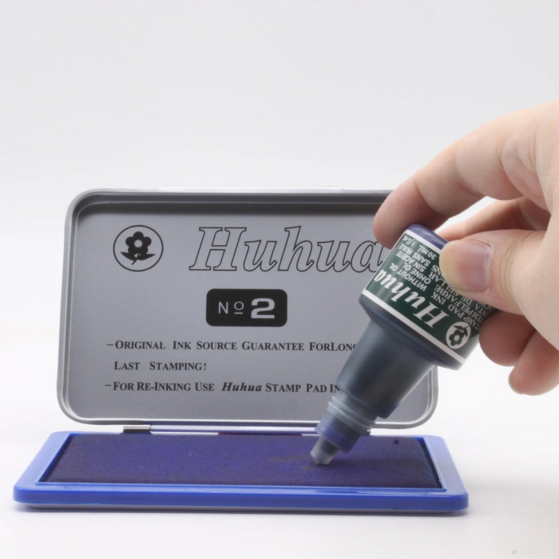 Pack X2 Tinta Timbres Manuales Tinta Para Sello Tinta Tampón