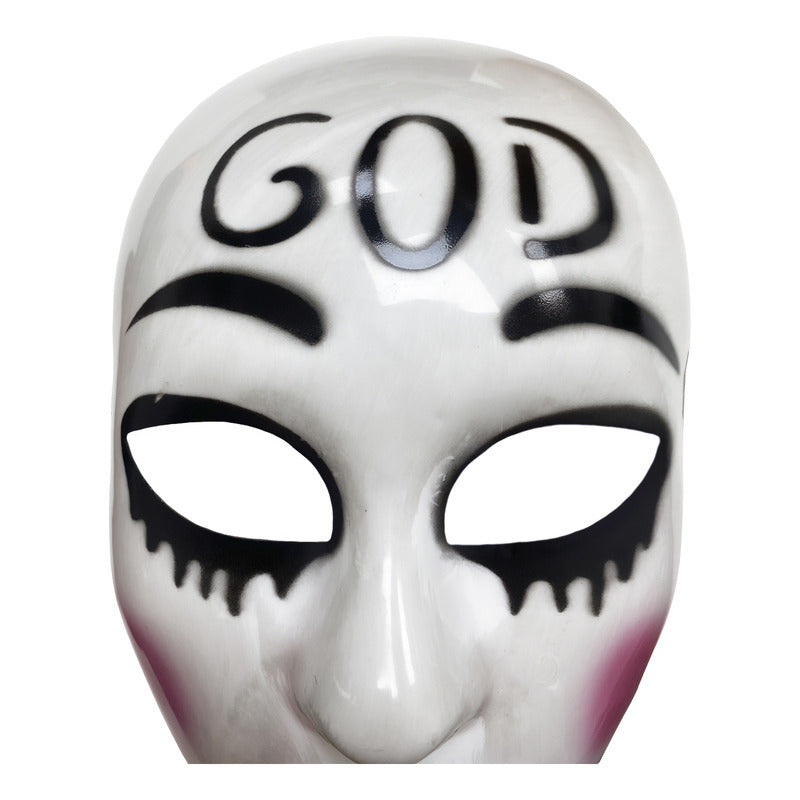 Máscara La Purga Diseño God Máscara De Halloween Disfraz