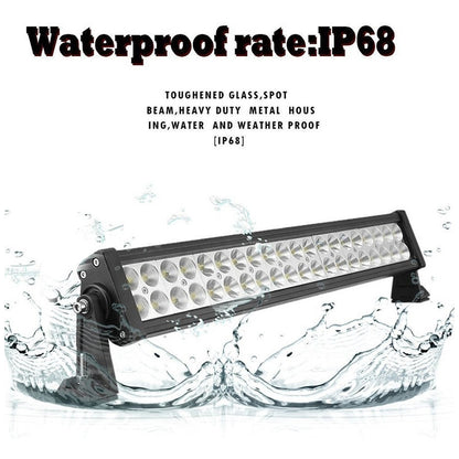 Pack X2 Barra Led 4x4 Neblineros Led Barra 120w Focos Neblin