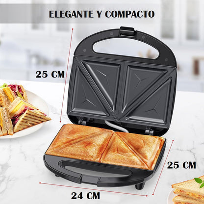 Tostadora Sandwichera Electrica Tostadora Panini Sanduchera