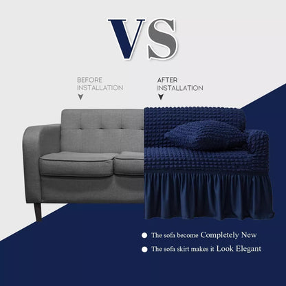 Fundas Elasticas Para Sofas Turca Cubre Sillones 3 Cuerpos