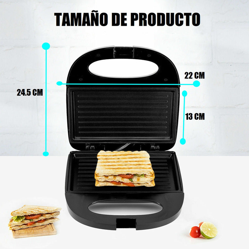 Sanduchera Electrica Tostadora Panini Sandwichera Electrica