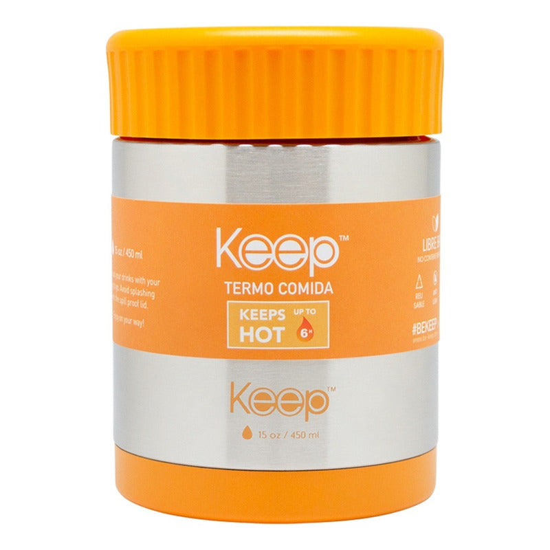 Termo Comida 450ml Termo Acero Inoxidable Keep Lonchera Keep