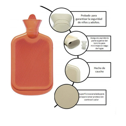 Pack 3 Guateros De Agua Caliente Guatero Manos Bolsa De Agua