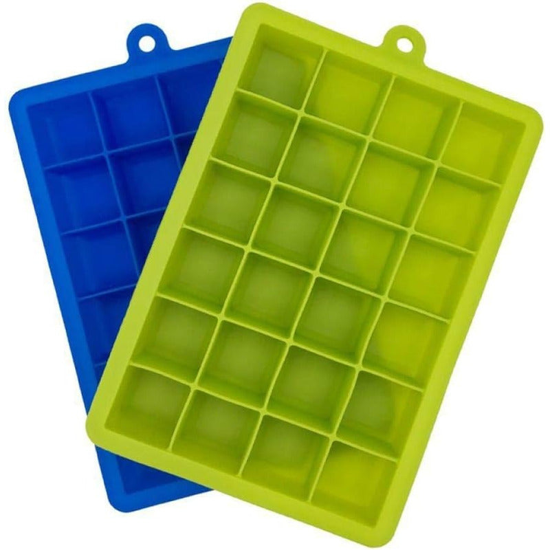 Molde Hielo Silicona Cubetera Hielo Helado Moldes 24 Cubos