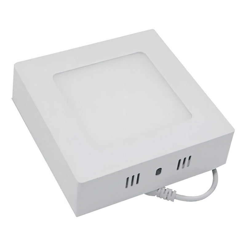 Pack X2 Foco Led Foco Led Sobrepuesto 12w Lamparas Techo Color Blanco