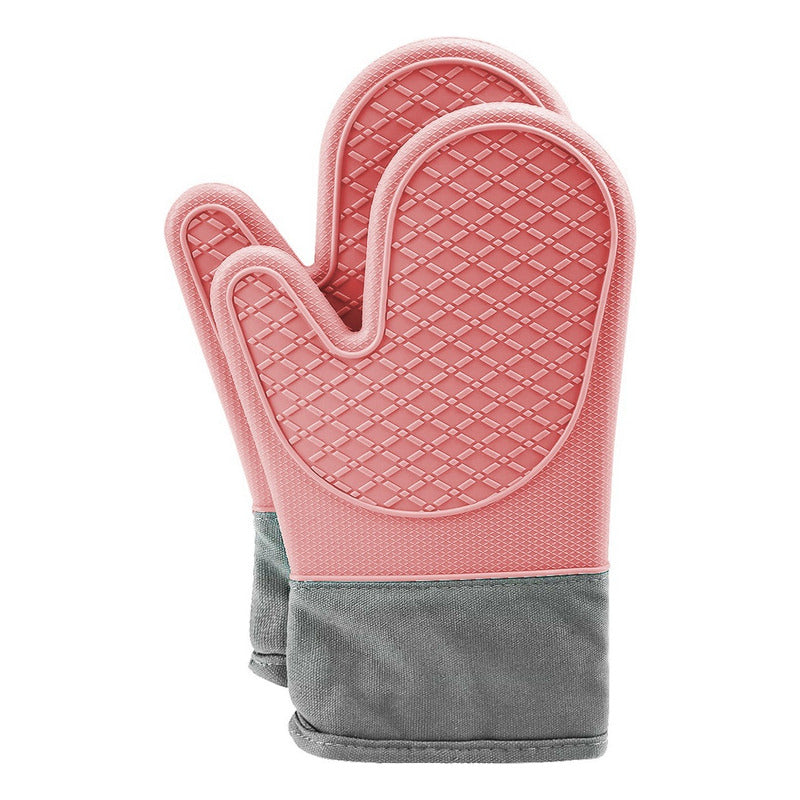 Pack X2 Guantes Para Horno Toma Ollas Guantes De Silicona