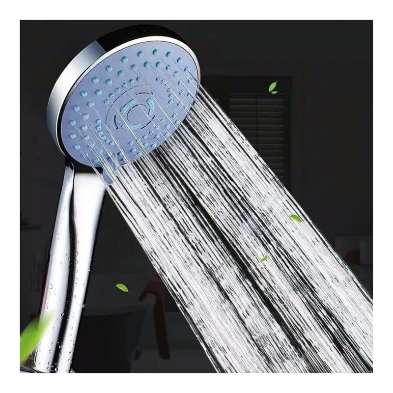 Set Ducha Con Manguera Y Soporte Ducha 5 Niveles