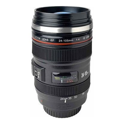 Tazon Taza Cafe Mug Tipo Lente De Camara Fotografica Alumini