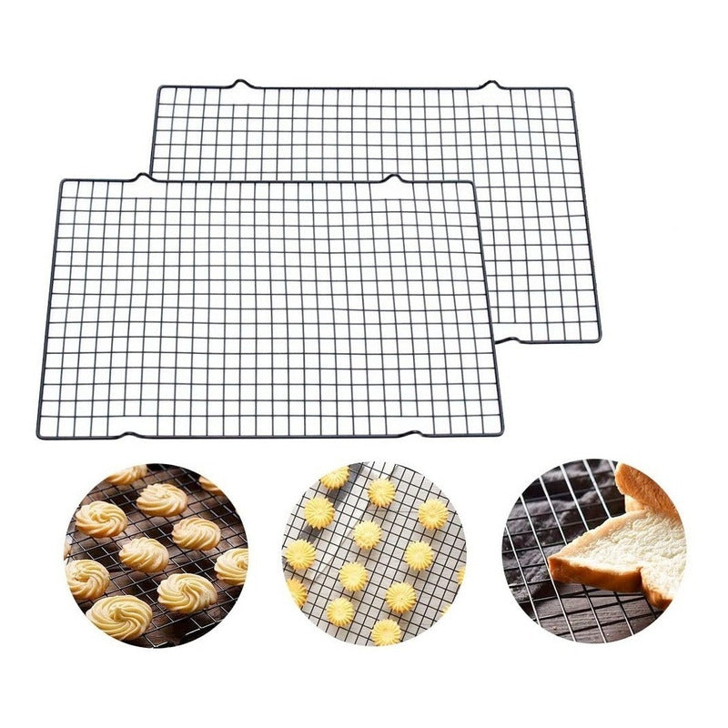 Pack X2 Rejilla Para Galleta Rejilla Para Enfriar Galleta 28