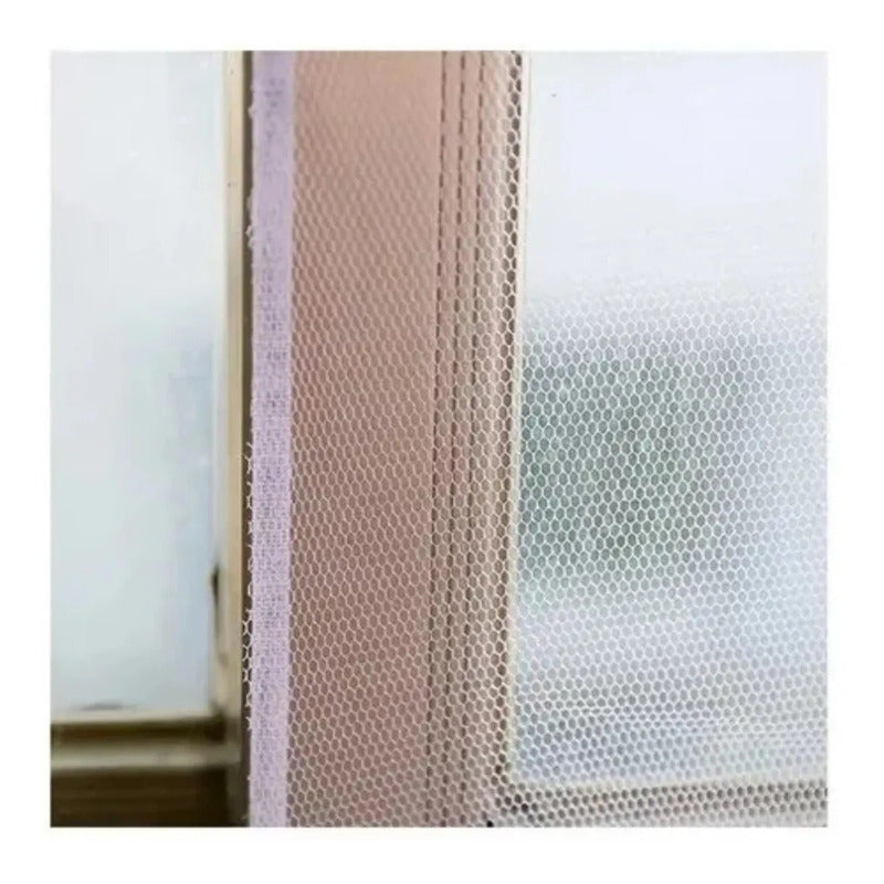 Pack X2 Cortina Malla Mosquitero Mata Mosca Polillas Ventana