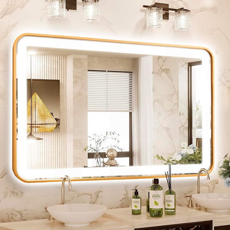 Espejo Led Espejo Rectangular Decorativo Espejos Colgantes