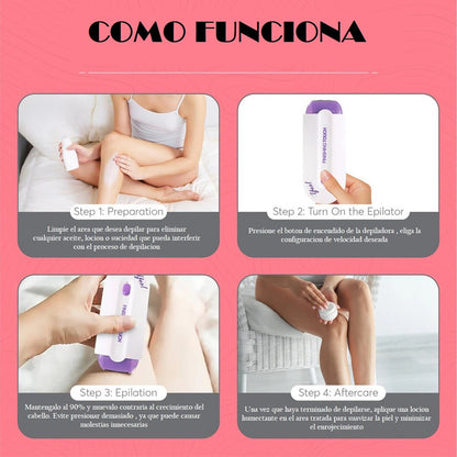 Depiladora Maquina Depiladora Removedor Vello Facial Piernas