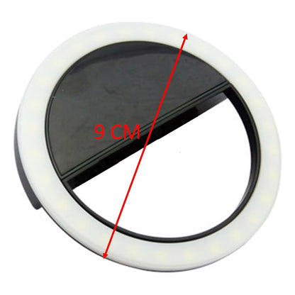 Anillo De Luz Celular Aro De Luz Para Celular Selfie Foto Pi