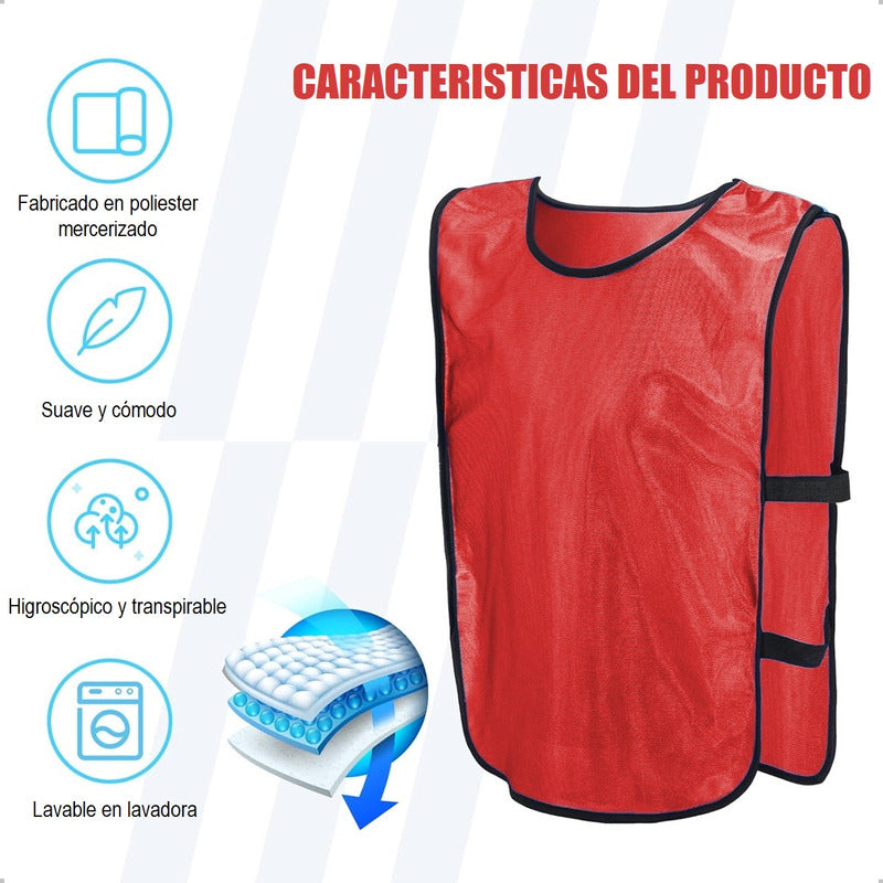 Chalecos Deportivo Petos Multiuso Para Niños Futbol Camiseta